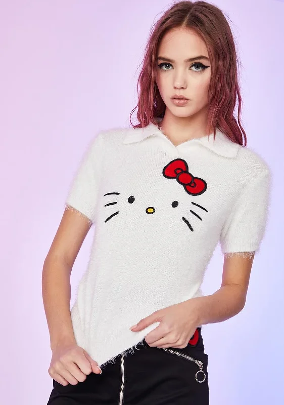 Seasonal Trend Hello Kitty Untold Story Fuzzy Sweater