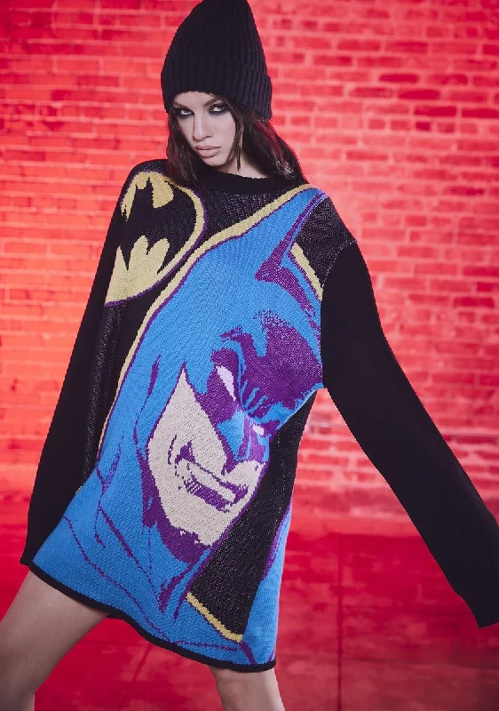 Special Occasion Wear I Am Vengeance Intarsia Sweater