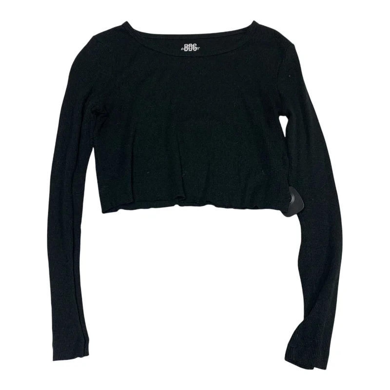 Top Long Sleeve Basic By Bdg In Black, Size: S