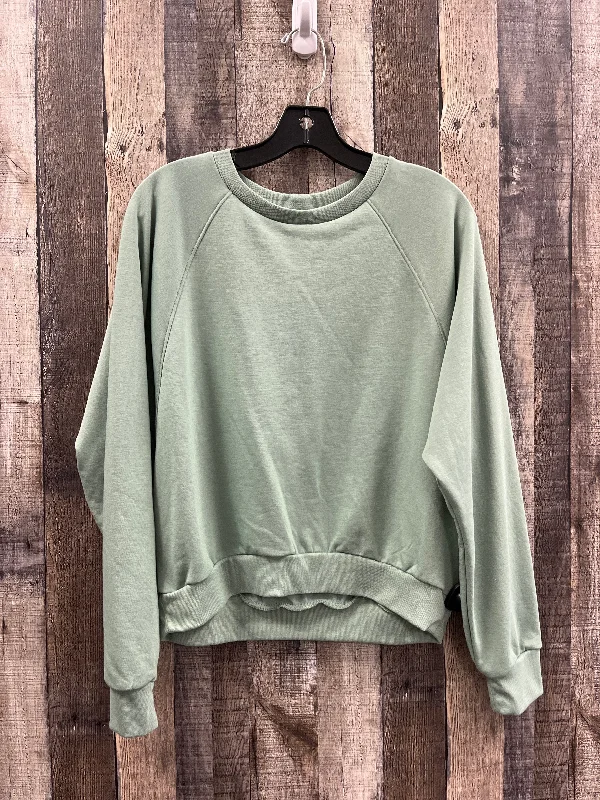 Top Long Sleeve By Gap In Green, Size: S