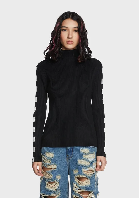 End Of Season Sale Race To The End Turtleneck Sweater