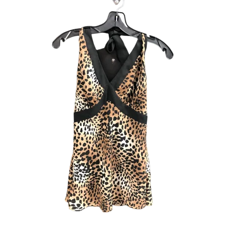 Top Sleeveless By Jonathan Martin In Animal Print, Size: S