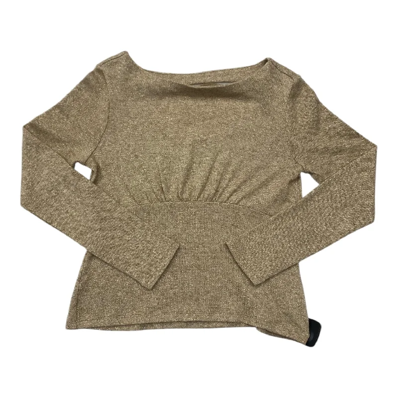 Sweater By Banana Republic In Gold, Size: Xs