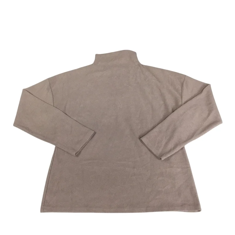 Top Long Sleeve By A New Day In Brown, Size: S