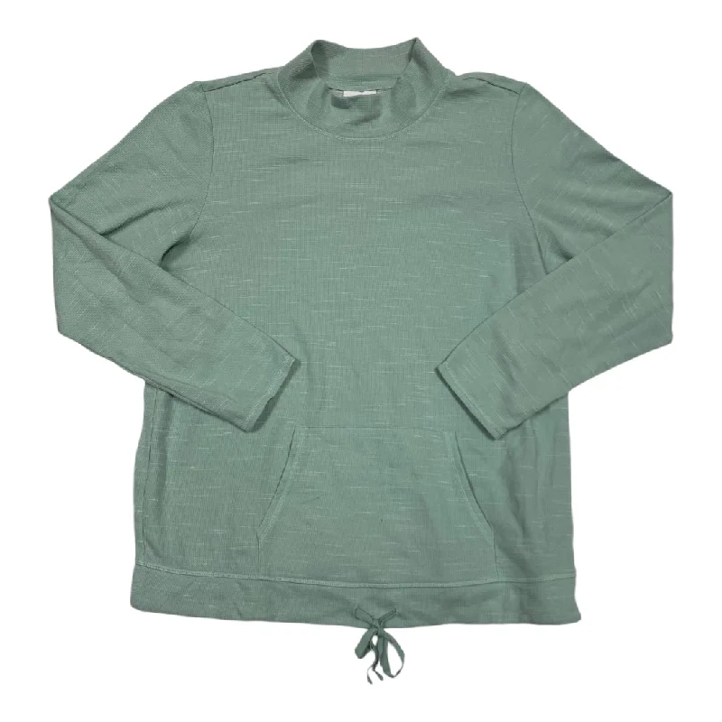 Top Long Sleeve By J. Jill In Green, Size: L