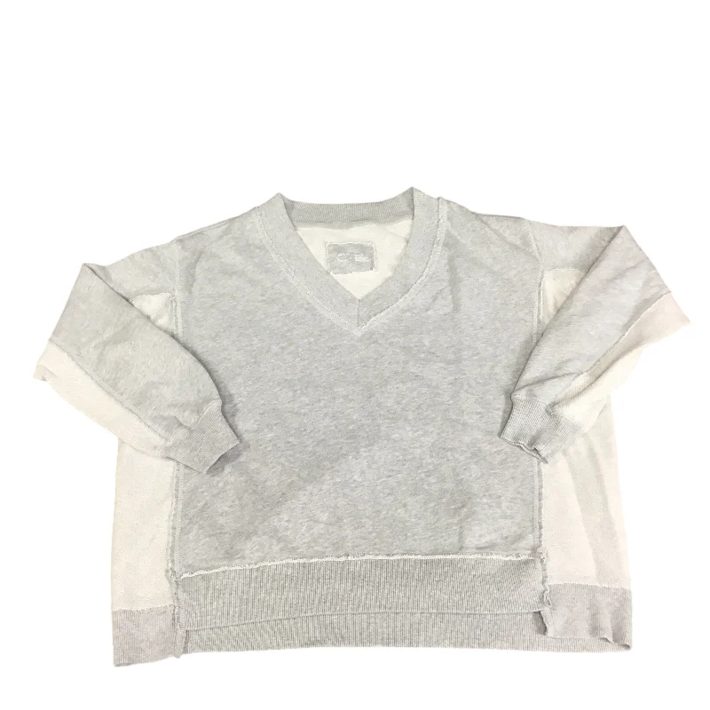 Top Long Sleeve By Aerie In Grey, Size: Xxs