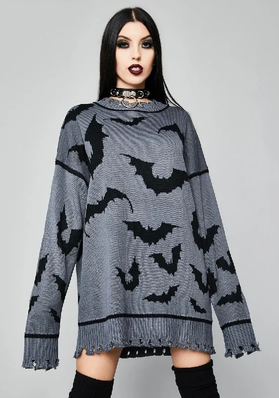 Limited Time Deal Straight Outta Hell Oversized Sweater