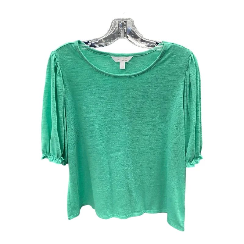 Top Ls By Lc Lauren Conrad In Green, Size:L