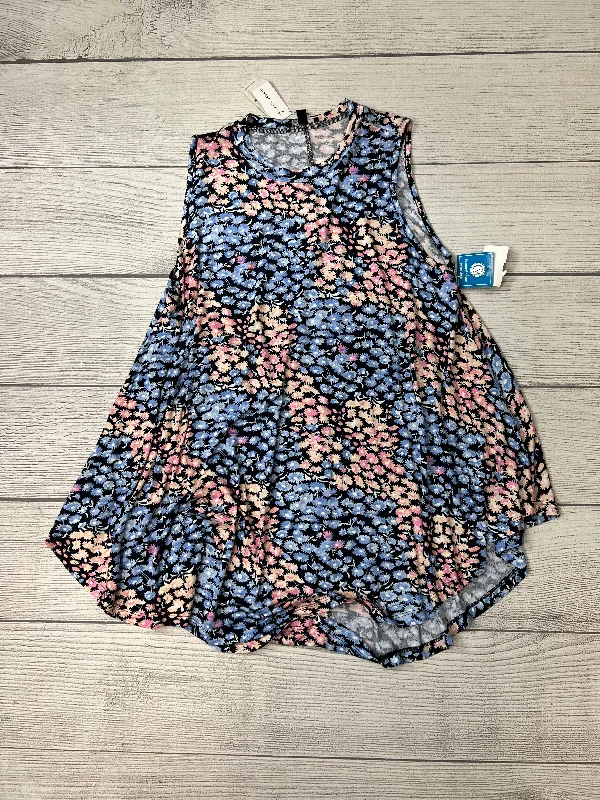 Top Sleeveless By Lane Bryant In Floral, Size: Xl