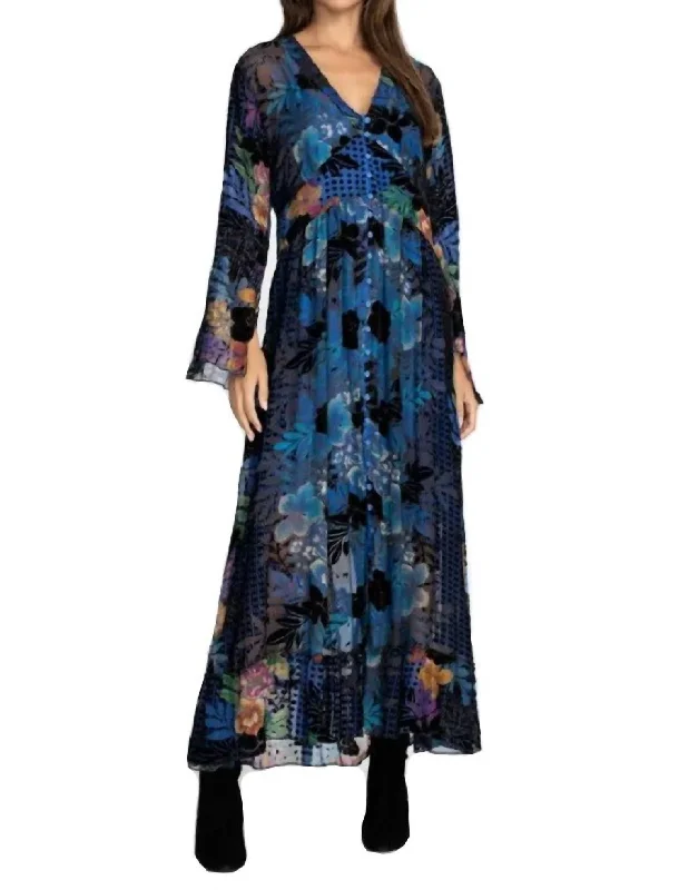 Trendy Pulse Lanai Burnout Beesley Dress in Multi