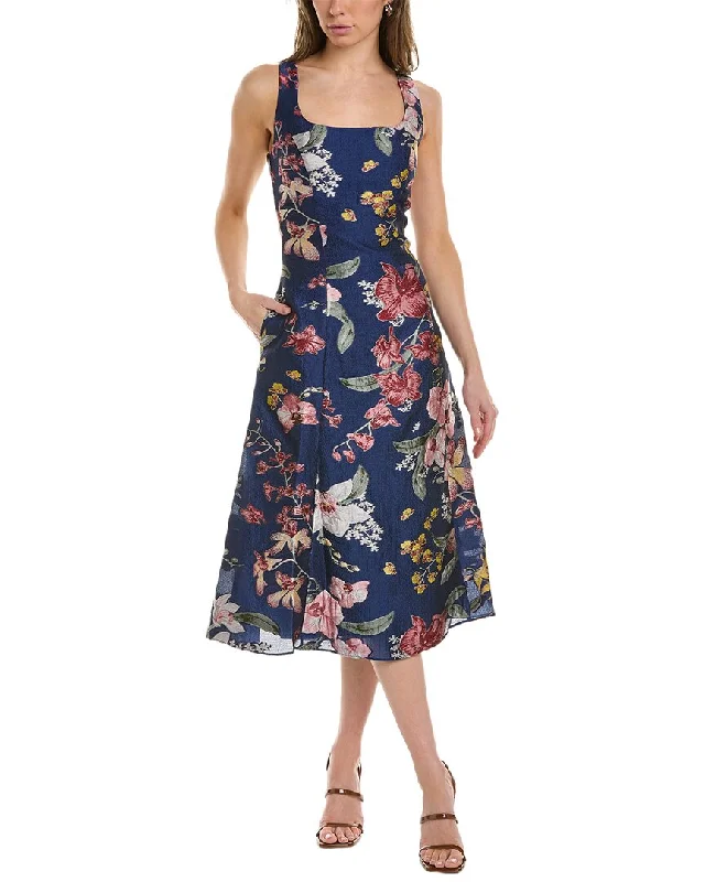 Save On Inspired Styles Marchesa Notte Fils Couple Midi Dress