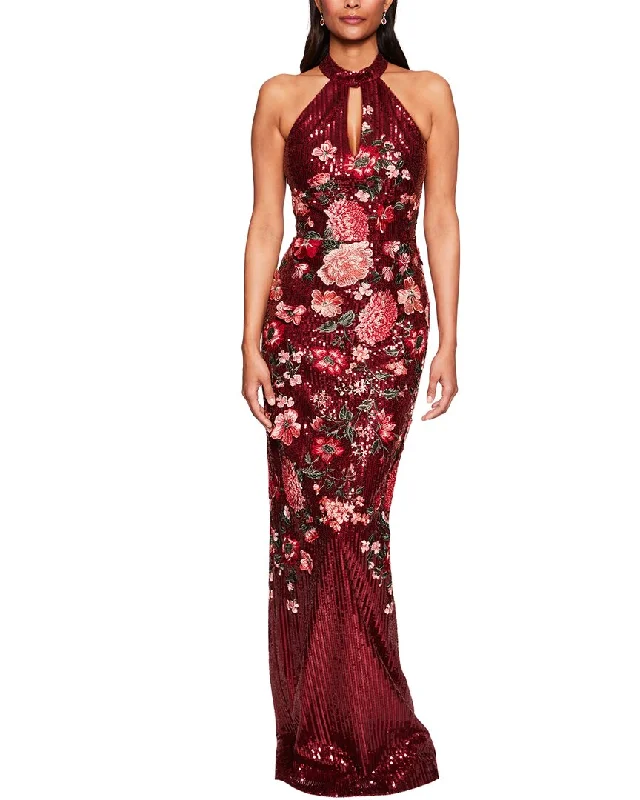 Cool Prices Marchesa Notte Halter Neck Printed Dress