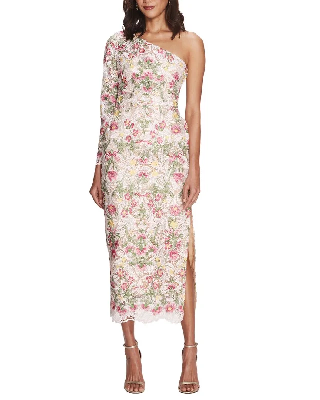 Season Transition Versatile Wear Clearance Marchesa Notte Midi Dress