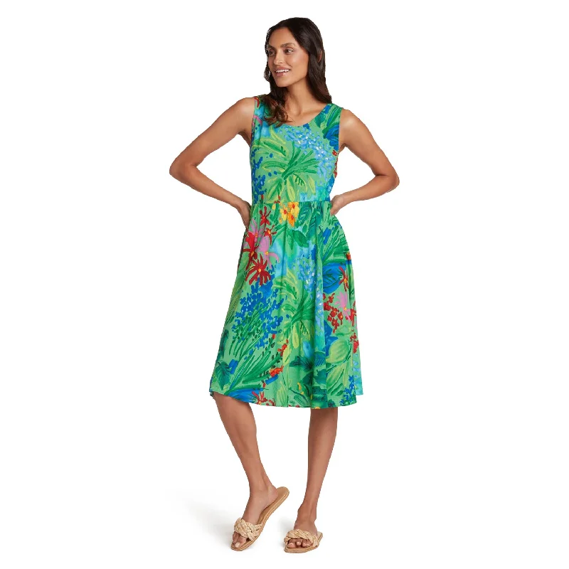 Stylish Statements Natalie Dress - Sea Flower