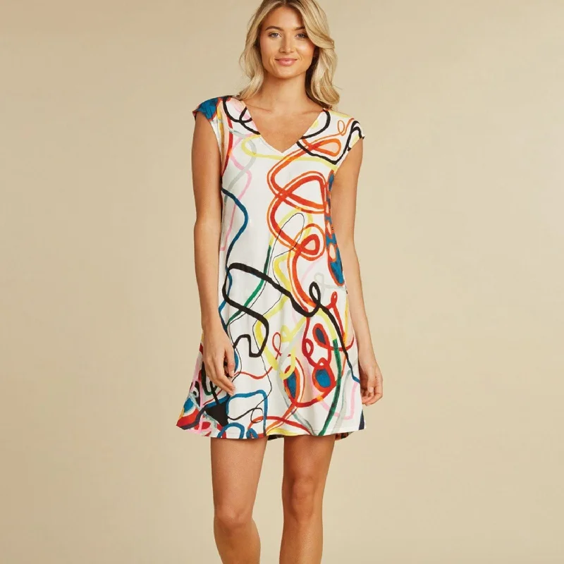 Seasonal Fashion Sherry Dress - Loop De Loop