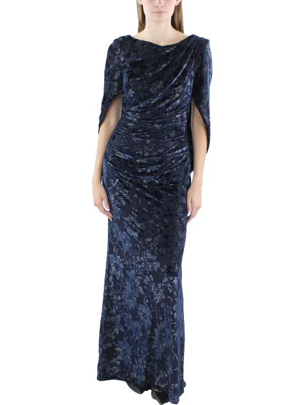 Exclusive Sale Womens Velvet Evening Dress