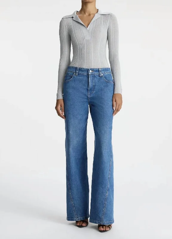 Travel Essentials Abbott Jean In Blue