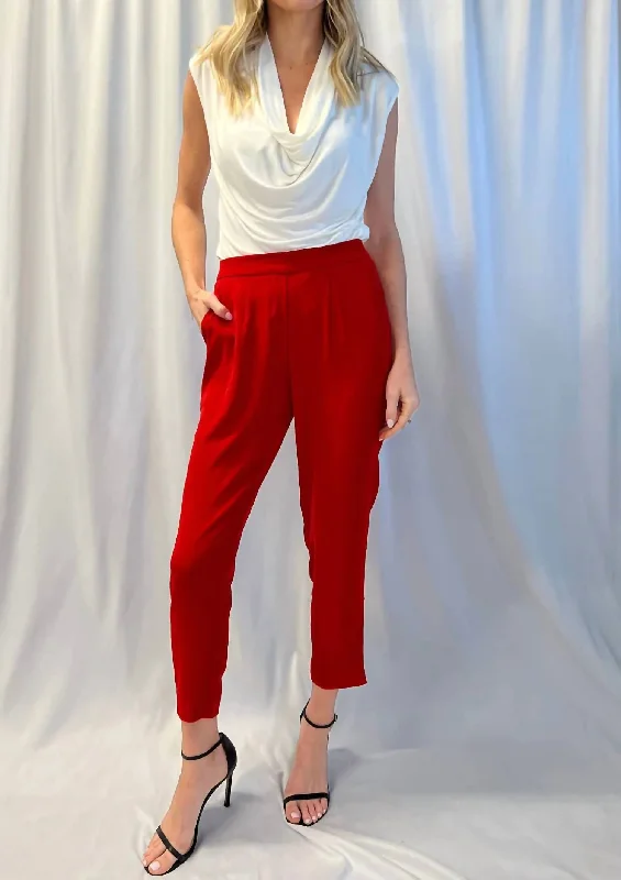 Cool Prices Classic Pant In Red