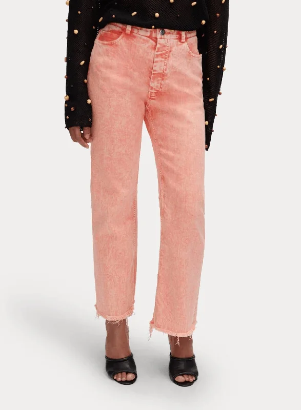 Crazy Price Slashing Collins Pant In Peach