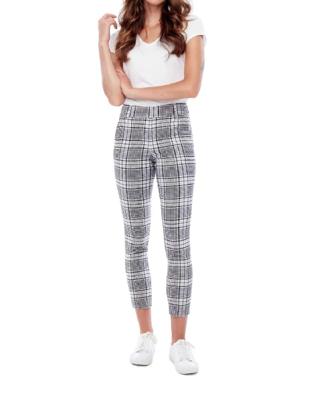 Low Price Special Gwyneth Trouser Pant In Marquis Plaid