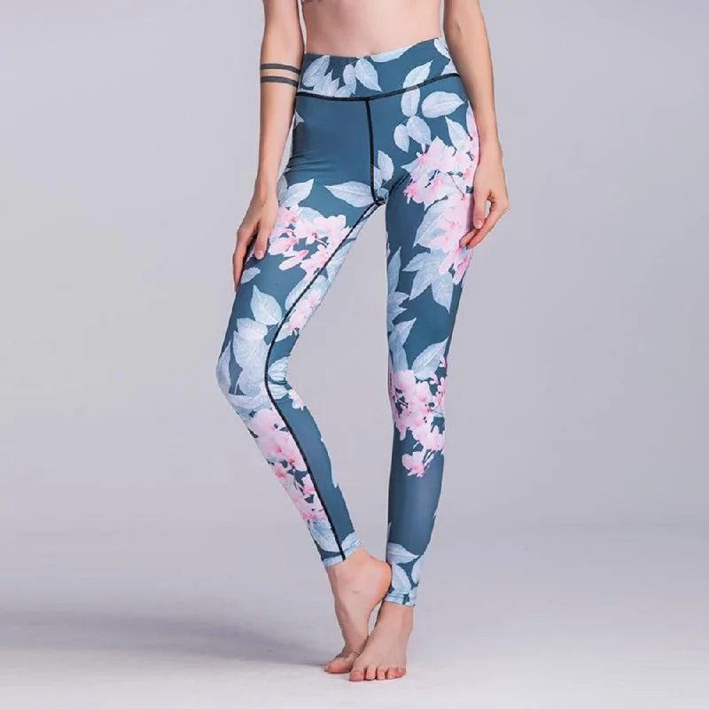 Fashion Sale High Waist Slim Fit Compression Fitness Yoga Leggings