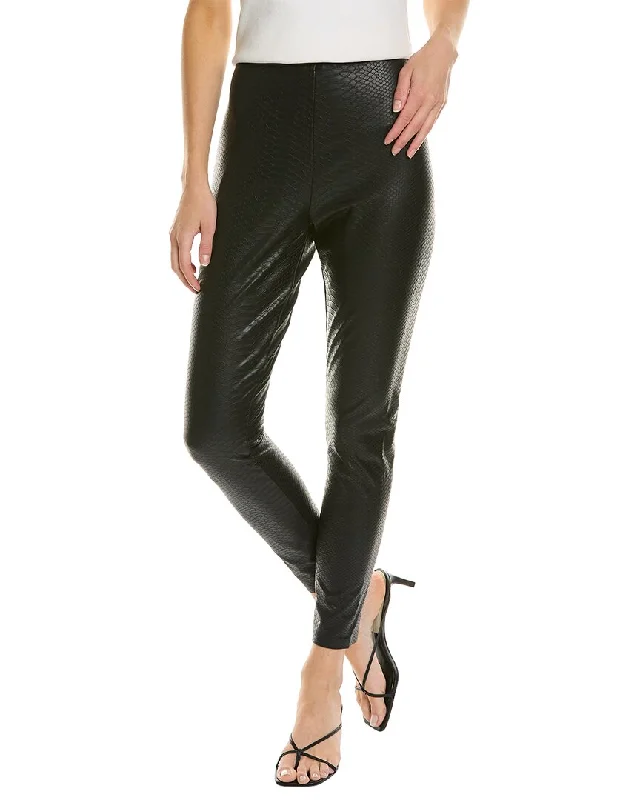 Fresh Styles, Fresh Deals HUE Croco Leatherette High-Rise Legging