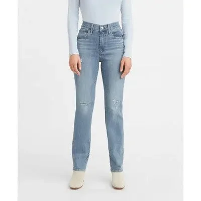 Fashionista Favorites New - Levi's 724 Women's High Rise Straight Leg Jeans Slim