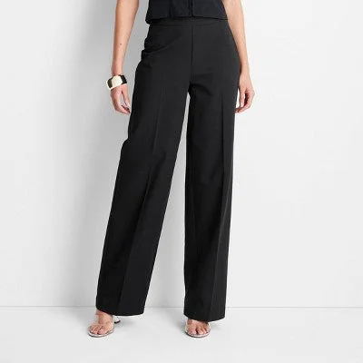 Eclectic Style Wardrobe New - Future Collective with Jenee Naylor Women's Regular Fit Full Straight Leg Pants