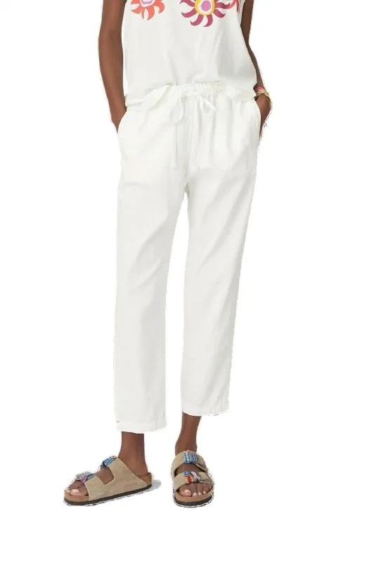 Latest Trends Rex Pant In White