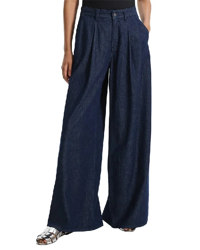 Fashion Forward, Function First Theory Pleated Wide Leg Pant