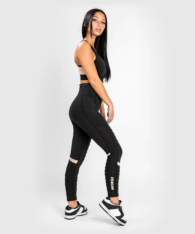 Pastel Styles Venum Moto Leggings 7/8 - For Women - Black/Sand